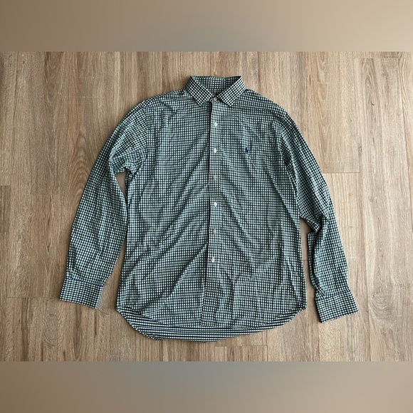 Polo Ralph Lauren Men’s Long Sleeve Button Down Collar Performance Sport Shirt L - Picture 1 of 5